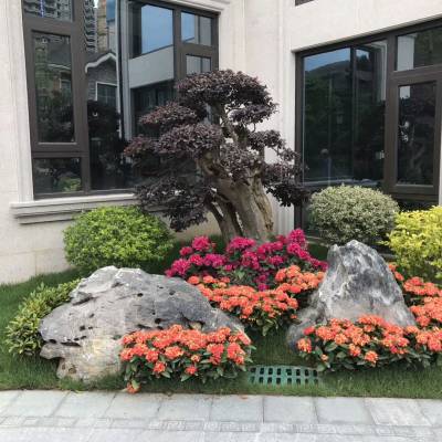 公园庭院太湖石置石3 厂家批发太湖石 招牌风景石 摆景石批发 铭富