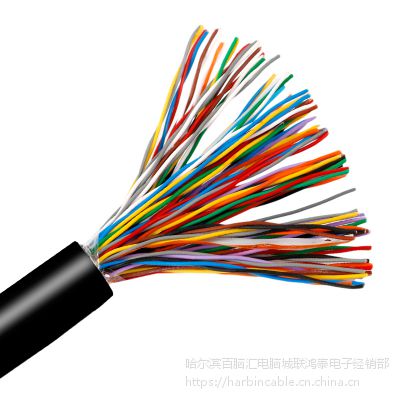 哈尔滨电缆厂家批发HYA室内通信电缆大对数语音电话话缆，国标纯铜大对数电话线、室外话缆