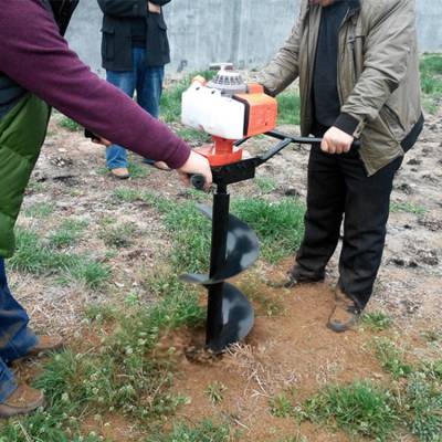 吉林汽油植树挖坑机 大功率林业挖坑机