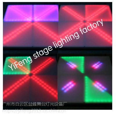 益峰LED地板灯地板砖彩色跳舞板灯T台车展灯KTV舞台灯