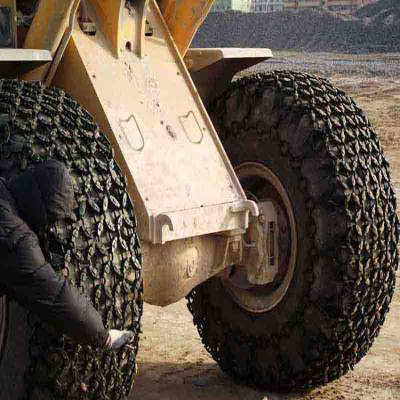 23.5-25轮胎菱形/方块保护链 装载机防滑链力奥价格