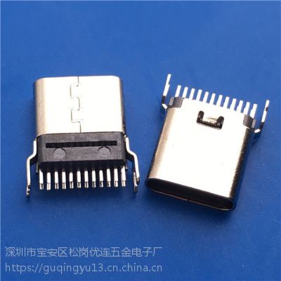 TYPE C USB 3.1ĸа1.0-1.2mm24pin 9.3mm pcb-