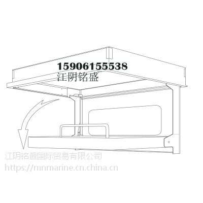 船用隐形床，船用吊床，船用铝制家具