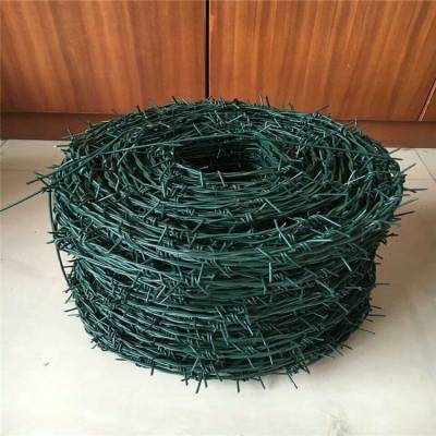 万泰防盗铁蒺藜 刺绳围栏网 镀锌刺网