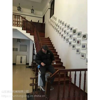 老人升降平台 老人专用电梯 斜挂座椅式平台 揭阳市启运座椅式爬楼机