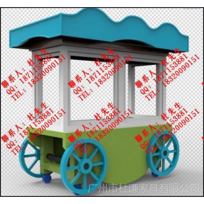 漂亮售货车古典售货亭 欧式售货车 商品售卖亭，杜谦厂家价格供应