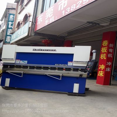 广东深圳不锈钢门业专用折弯机 63T/2500文件橱柜数控折板机 精准成型设备