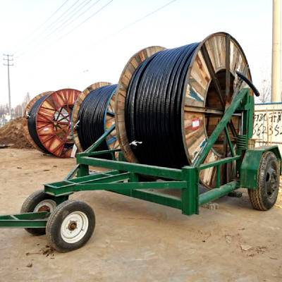 野外电缆拖车 自动放线 大型电缆放线车 背负式 回收旧线电缆拖车