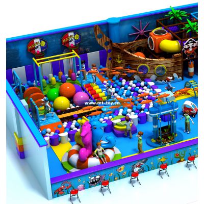 【牧童淘气堡】定制高端海洋系列淘气堡 大小型室内儿童园定做设备
