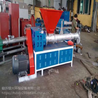 恒大180型泡沫颗粒机不断料泡沫造粒一体机质量***