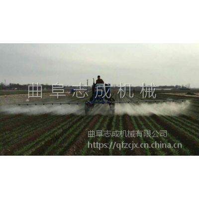 志成牌500L四驱自走式打药机 水田用高地隙喷药车 多功能撒肥运苗喷药机