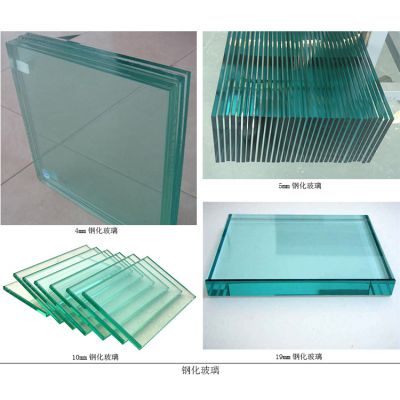 坤豪玻璃厂专业生产12mm超白钢化玻璃透光率强可按要求玻璃深加工