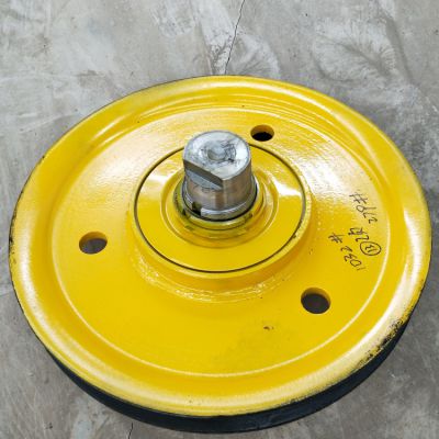 平衡梁滑轮组5t 四绳抓斗防磨导绳滑轮 亚重