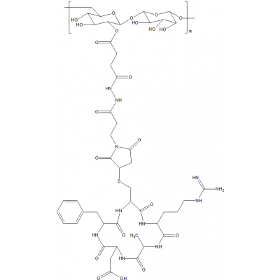 葡聚糖多肽dextrancrgd的结构式