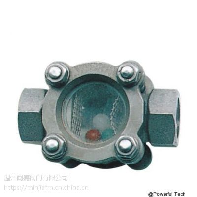 不锈钢叶轮水流指示器 SG-YL11-03内螺纹观察视镜