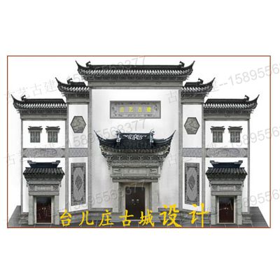 秦皇岛文化门头工程青砖砌块价格水泥砖雕