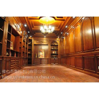 新中式风格金迪木门：现代家庭装修的***--美科木门