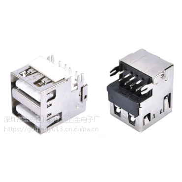 ˫USB A 8P ʽĸ ֱDIP  PCB-