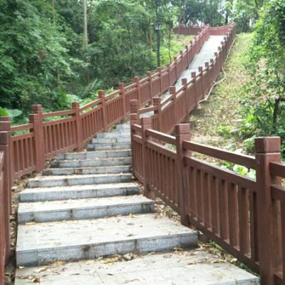 四川驰升桥上护栏,仿木护栏,道路仿木栏杆,仿木隔离栏