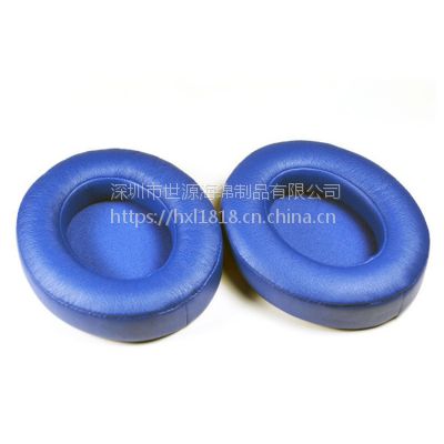 专业生产记忆海绵蛋白质皮耳套 热压PU皮耳机套