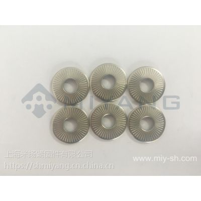 NFE25-511 L 大外径法式直纹锁紧垫圈 锥形直纹防松垫圈 上海米扬