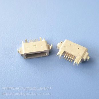 Aͷˮ MICRO USB 5P ڳĸ 2.1 ֧ ˮIP67 PCB-