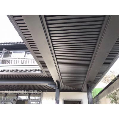 浙野专业生产古建筑铝型材 屋檐板 屋面装饰