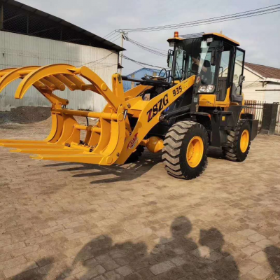 抓草机抓木机抓草机配置抓木装载机价格厂家定做中重工