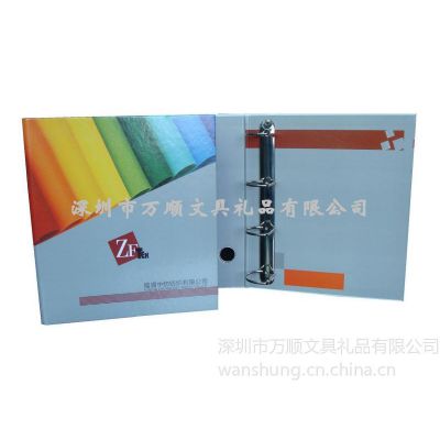 2寸N型文件夹 硬纸壳木面板样板册 木皮样板夹收纳用品 彩印LOGO
