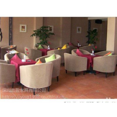 深圳咖啡厅西餐厅桌椅定制，来图定制卡座沙发厂家