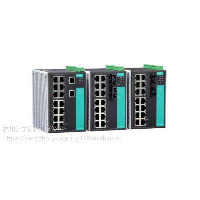 MOXA EDS-516A-MM-SC 2光14电SC接口网管型冗余工业以太网交换机