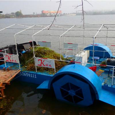 杭州水上割草船 水葫芦打捞清理设备