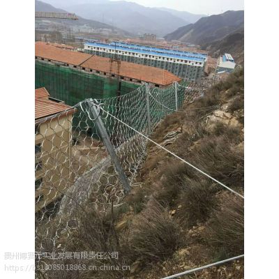 贵州生产高速公路柔性防护网 gps2型主动防护网供应