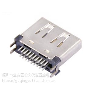 HDMI 19Pĸ180ȼаʽӿ  PCB-