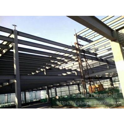 广东省东莞市东坑专业工装公司，厂房装修钢结构工程。