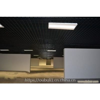 广东德普龙粉末静电喷涂铝合金格栅结构巧厂家供应