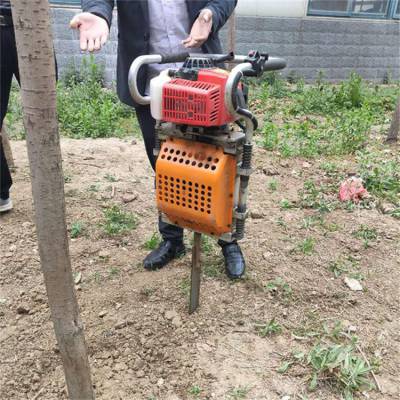 设计新颖的省油挖树机 小树苗移栽机 链条坚固的起树机
