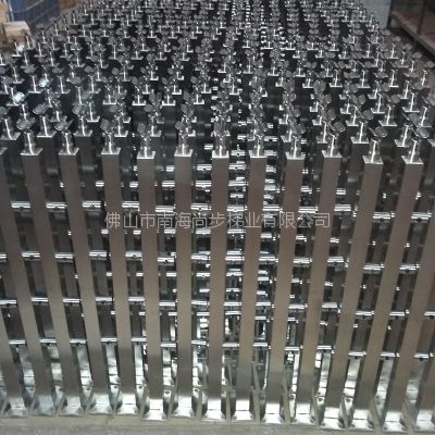 佛山尚步梯业 304不锈钢方管立柱 款式多样 欢迎定制