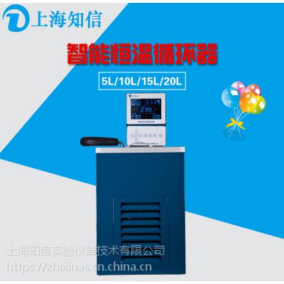 上海知信智能恒温循环器恒温槽低温泵恒温水浴ZX-5D