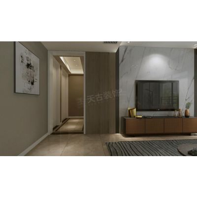 龙湖云顶洋房大平层户型设计参考方案图|天古设计师曾春林作品