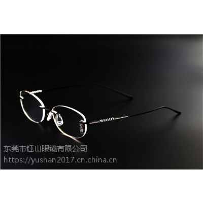 惠州复古眼镜架生产厂家,商务***眼镜框架直销品牌-玉山眼镜