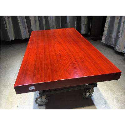 胡桃木实木大板桌现代简约办公家具红花梨老板桌巴花餐桌茶几吧台