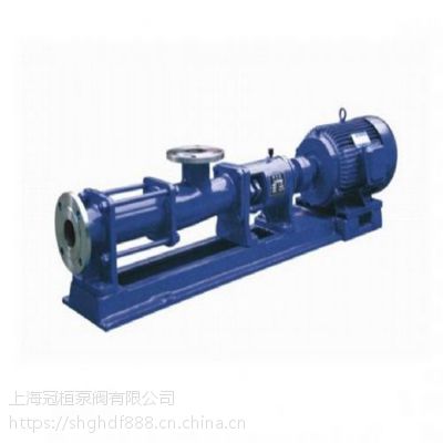 厂家直销G60-2南京市单螺杆泵_厂家供应G型单螺杆泵型号G35-1螺杆污水泵