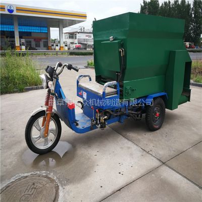 直线撒料车 养牛场设备喂料车