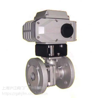 南宁Q941F Q941Y 电动球阀 广州沪江阀门厂