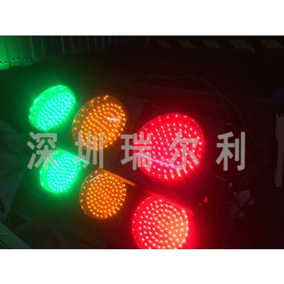 交通信号灯十字路口红绿灯车辆通行指示灯瑞尔利生产