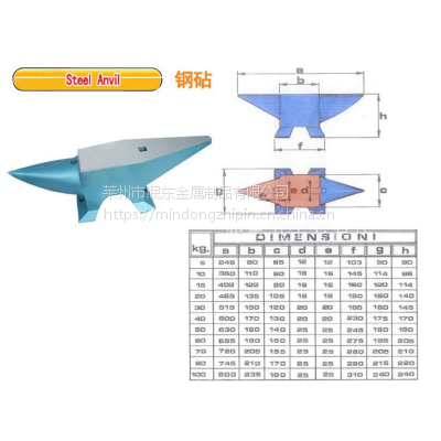 厂家批发供应|双头钢砧|铁砧|羊角砧|steel anvil|钢砧