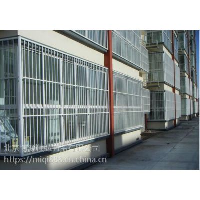 HC长沙锌钢百叶窗，新型防盗窗网Q235，长沙喷塑百叶空调护栏HC，热镀锌飘窗围栏，