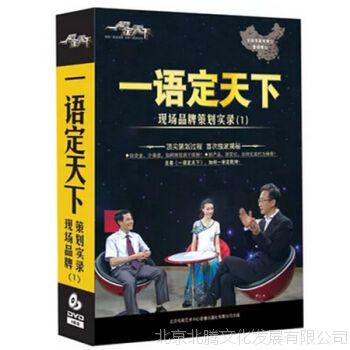 一语定天下：现场品牌策划实录 主讲：华红兵 6DVD