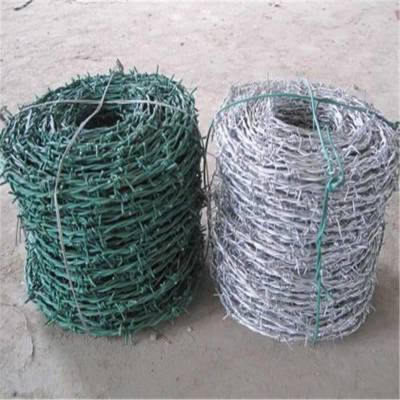 镀锌丝刺绳 铁蒺藜刺丝 刺线护栏网